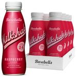 Barebells Protein Shakes | High Protein Low Carb Shakes | Post Workout Milkshake Drinks | No Added Sugar, Gluten Free, Lactose-Free Protein Shake | 24g Protein | RTD | 8x330ml | Raspberry Flavour