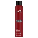 Schwarzkopf got2b PhenoMENal Finishing Hairspray, Strong Hold for Fuller Hair, Natural Finish, Vegan, Silicone Free, 200 ml