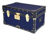 Mossman Tuck Box With Flip Lock, Home, School, Office Storage Solution (Navy Blue)