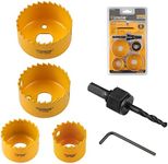 Hoteche 6-Piece Hole Saw Set - Vers