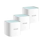 D-Link Eagle Pro AI AX1500 Whole Home Mesh Wi-Fi 6 System - Up to 5400 sq.ft. Coverage, Voice Control w/Amazon Alexa and Google Assistant, Enhanced Parental Controls, 3-Pack (M15/3)