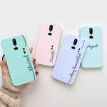 COLORflow Back Cover case Compatible with ONEPLUS 6 | Solid Color Customized Back Cover Compatible with ONEPLUS 6