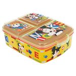 Stor | Mickey Mouse - Disney Kids Children’s 3 Compartment Sandwich Lunch Box