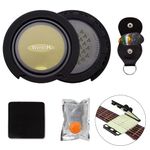 Tentogala 3-in-1 Guitar Humidifiers Acoustic, 10 Pcs Guitar Care Kit Accessories Include Guitar Dehumidifier, Guitar String Cleaner, Microfiber Cleaning Cloth, 5Pcs Guitar Picks, Guitar Picks Holder