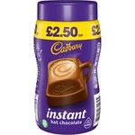 Cadbury Instant Hot Chocolate Powder OFFICIAL, Smooth Drinking Chocolate, Fair Trade Cocoa, 6 x 300 g