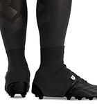 Gridiron Gladiator Spats Cleat Covers (Black, Large)