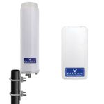 Falcon Rural 4G Antenna with Falcon 4G, 150Mbps Router, WiFi Solution for Static Caravans and Rural Buildings