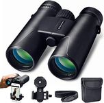 Slokey 10x42 Binoculars - Professional and Powerful Waterproof Binoculars for Long Distances - Lightweight Binoculars with BaK4 Prisms and FMC - Ideal use for Hunting, Birdwatching, and Camping