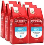 Community Coffee French Vanilla Flavored Ground Coffee, 12 Ounces (Pack Of 6)