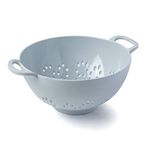 Zeal G209B Colander Small (6”/15cm), Melamine, Duck Egg Blue, 19.5 x 15 x 7.5 cm