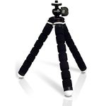 iGadgitz Lightweight Small Universal Flexible Foam Mini Tripod for Compact Cameras – Black