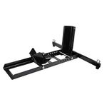 Extreme Max 5001.5757 Adjustable Motorcycle Stand/Wheel Chock-1,800 lbs , black