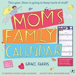 Mom's Family Wall Calendar 2024-202