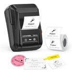 SUPVAN T50M Pro Bluetooth Label Maker Machine with Tape, Wide Waterproof Label, Versatile App with 40 Fonts and 450+ Icons, Inkless Labeler for Home, Kitchen, School, Office Organization