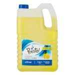 Amazon Brand - Presto! Disinfectant Surface & Floor Cleaner | Citrus | 5 Litre | Kills 99.9% Germs | Suitable For Floor & Bathroom Surfaces Like Ceramic, Marble, Granite, Mosaic