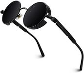 GQUEEN Retro Round Circle Polarised