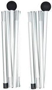 SUN NINJA Extra Poles for 4 Person (7.5x7ft) Tent - Pole Height 5.5ft (Pair of Poles)