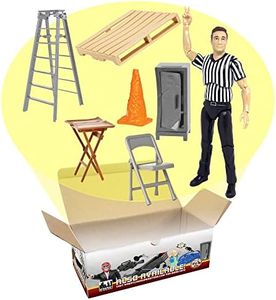 Wrestling Referee & Gear Action Figure Accessory Kit