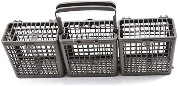 LG Electronics 5005DD1001A 6026050 Dishwasher Silverware Basket Assembly with Handle, Gray