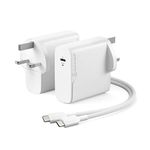 ALOGIC 100W MacBook Pro Charger USB C Charger with GaN Fast Tech, PD 3.0 Laptop Charger for MacBook Pro 16/13, Air, M1 Mac, XPS 15/13, iPad Pro, iPhone 13/13 Pro/Max/13 Mini Galaxy, Pixel & More