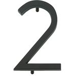 Atlas Homewares AVN2-O Modern Avalon 4.5-Inch No. 2 House Number, Oil Rubbed Bronze