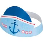 Nautical Boys 1st Birthday Party Hats, 6ct