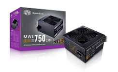 Cooler Master MWE 750 Bronze V2 Power Supply - Non Modular | 80 Plus Bronze Certified | 120mm HDB Fan | DC-to-DC Circuit Design | ATX 2.52 Version | 750 Watt