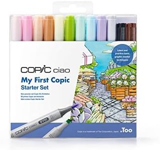 Copic Ciao First Starter Set Alcohol Marker, Assorted