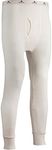 Indera Mens Long Drawers - Heavyweight Thermal Underwear Pant, Natural, Medium US