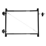 Adjust A Gate Outdoor Heavy Duty Steel Frame Anti Sag Gate Building Kit, 36 to 60 Inches Wide Opening Up to 5 Feet High Fence