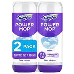 Swiffer PowerMop Floor Cleaning Solution with Fresh Scent, 750 mL, 2 Pack