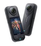 Insta360 X5 Standard Bundle – 8K 360 Degree Action Camera with Triple AI Power & Replaceable Lenses with Carry Case