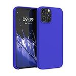 kwmobile Case Compatible with Apple iPhone 12 Pro Max Case - TPU Silicone Phone Cover with Soft Finish - Baltic Blue