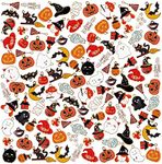 HTZNHXT 50 Pcs Halloween Charms, Ha