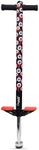 Crystals Pogo Stick for Kids, Boys and Girls – Foam Handle, Spring & Anti-Slip Foot Pegs for Safe, Fun Exercise – Max Weight 35kg (IRVINE EYES)
