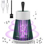 Mosquito Killer Lamp, Electric Fly Killer, USB Rechargeable Bug Zapper Electric Fly Zapper, UV Insect Killer Mosquito Fly Killer for Home Indoor, Portable Fly Catcher Outdoor Fly Traps for Camping Use