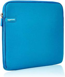 Amazon Basics 13.3-Inch Laptop Sleeve, Protective Case with Zipper - Blue