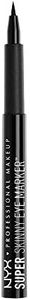 NYX Professional Makeup Super Skinny Eye Marker Carbon - Black