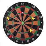 Tradeopia Magnetic Dartboard Set with 6 Darts, 12 inch Safety Dartboard Game, Best Dartboard Gift for Kids and Adults, A Perfect Addition to Any Home or Game Room