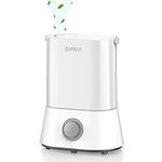 Humidifiers for Bedroom Large Room, 4L Cool Mist Humidifiers for Home, GANIZA 50H Air Vaporizer Humidifier, Ultrasonic Quiet Humidifiers for Kids, Baby, Plants, Filterless Humidifier for Congestion