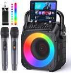 Karaoke Machine with Two Wireless M