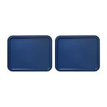 Replacement Lid for Pyrex Plastic Blue Cover 6 Cup Bowl Dish Rectangle 7211-PC (2-Pack)