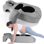 BALAPET 3-Piece Pregnancy Massage Pillow, Adjustable Belly Opening