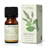 AROMAFUME Patchouli Essential Oil - 100% Natural, Therapeutic Grade Essential Oils - Pure, Harmonising Aromatherapy Oil for Home Diffusers - Gifts for Her - 10ml