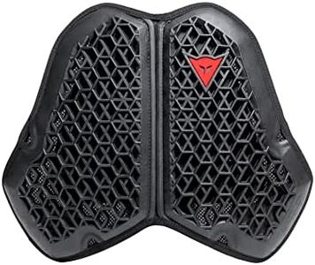 Dainese - Pro-Armor Chest L2, Adult Motorbike Chest Protector, Certified Level 2 Moto Breast Protector, One Piece Motorcycle Thorax Protector, Lightweight and Breathable, Unisex, Black