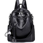 SYKT Backpack Purse for Women Fashion School PU Leather Purse and Hangbags Shoulder Bags