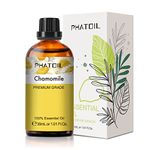 PHATOIL 1.01FL.OZ Chamomile Essential Oil, Pure Chamomile Oils for Diffuser, DIY Candle and Scented Products Making, 30ml Large Bottle Gift for Friends