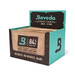 Boveda for Seasoning Two-Way Humdity Control Packs – 84% RH to Season Wood Humidifier Boxes – Size 60 – 12 Pack – Individually Wrapped Seasoning Packets