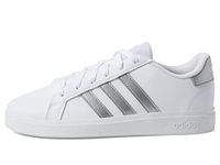 adidas Kids Grand Court 2.0 K White/Matte Silver/Matte Silver 5-