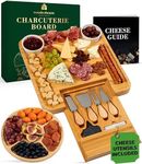 Bamboo Charcuterie Boards Gift Set 
